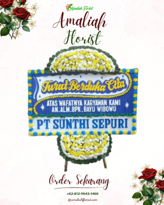 Papan Bunga Duka di Paseban