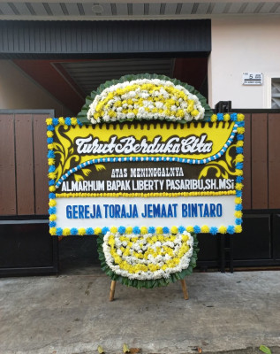 Papan Bunga Duka di Paseban