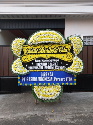 Papan Bunga Duka di Paseban