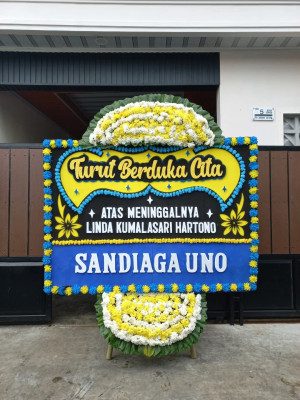 Papan Bunga Duka di Paseban