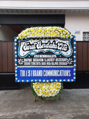 Papan Bunga Duka di Paseban